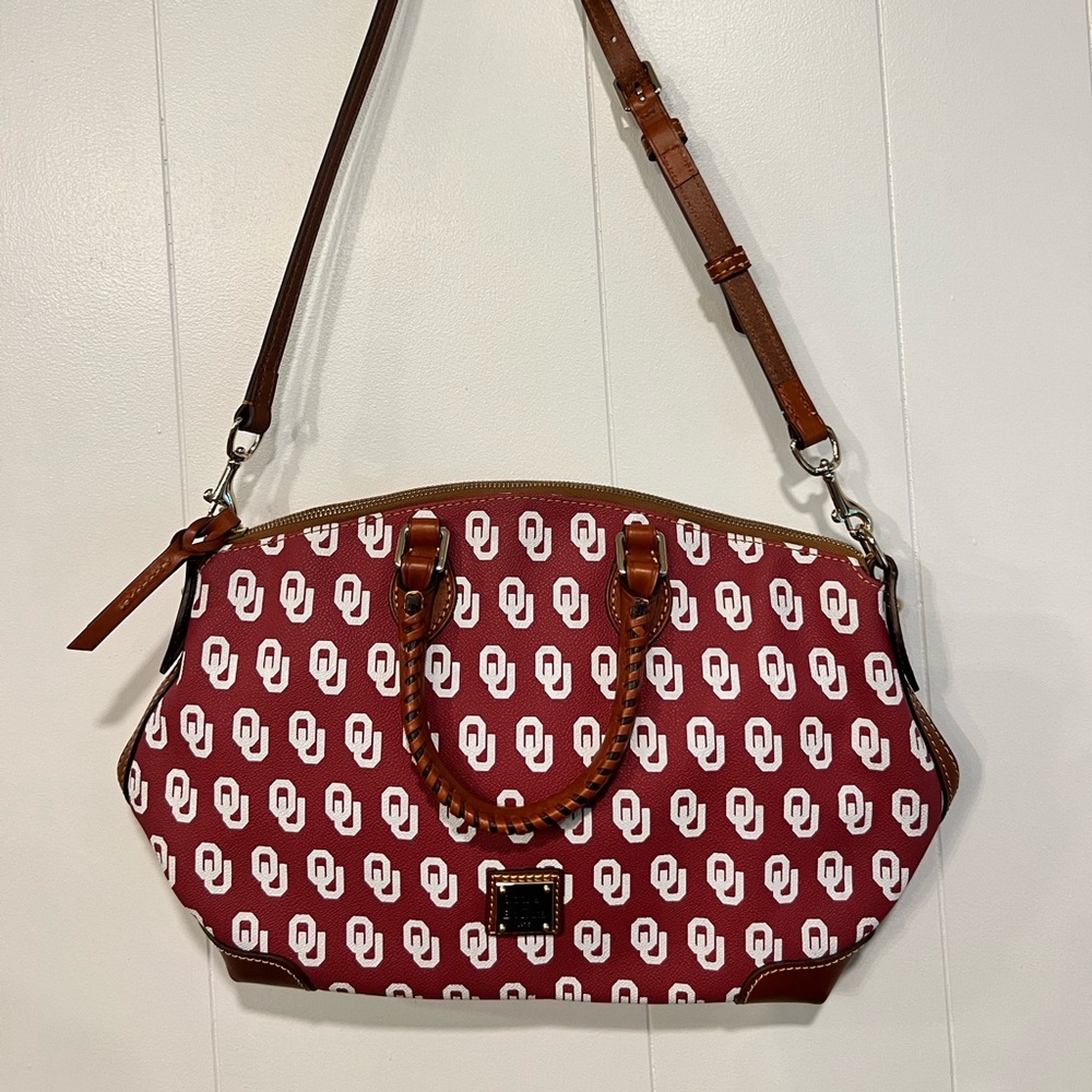 Oklahoma Sooners Dooney Purse NEVER USED